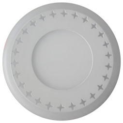 LED panel Lemanso "Stars" 3+3W with green backlight 350Lm 4500K 175-265V / LM535 circle
