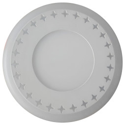 LED panel Lemanso "Stars" 6+3W with red backlight 540Lm 4500K 175-265V / LM540 circle
