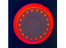 LED panel Lemanso "Stars" 6+3W with red backlight 540Lm 4500K 175-265V / LM540 circle