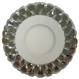 LED panel Lemanso "Iniy" 3+3W with pink backlight 350Lm 4500K 175-265V / LM1004 circle