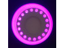 LED panel Lemanso "Dots" 6+3W with pink backlight 540Lm 4500K 175-265V / LM542 circle