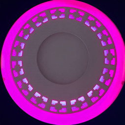 LED panel Lemanso "Cubes" 3+3W with pink backlight 350Lm 4500K 175-265V / LM554 circle