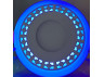 LED panel Lemanso "Cubes" 3+3W with blue backlight 350Lm 4500K 175-265V / LM554 circle