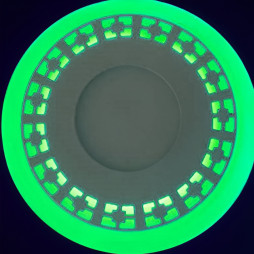 LED panel Lemanso "Cubes" 6+3W with green backlight 540Lm 4500K 175-265V / LM541 circle