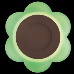 LED panel Lemanso "Milk Daisy" 3+3W with green backlight 350Lm 4500K 175-265V / LM908 circle