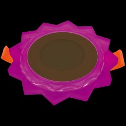 LED panel Lemanso "Sun" 3+3W with pink backlight 350Lm 4500K 175-265V / LM907 circle