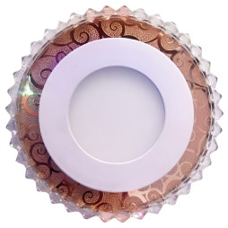 LED panel Lemanso 3+3W with RGB backlight 350Lm 4500K 175-265V / LM1013 round + remote