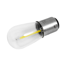 LED bulb 0.8W T22 64LM B15D 6500K 230V transparent / LM3080 for sewing machine Lemanso