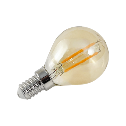 LED Edison lamp 2W G45 E14 160LM 2200K 220-240V LM3800 with amber bulb Lemanso