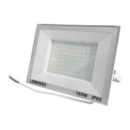 LED floodlight 100W 6500K IP65 6700LM 175-265V white LMP33-100 Lemanso