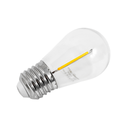 LED bulb E27 S14 1W 230V transparent LM3078 Lemanso