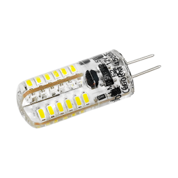 LED lamp G4 48LED 2.5W 200LM 4500K 3014SMD AC/DC12V silicone LM350 Lemanso