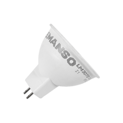 LED lamp MR16 6W 600lm 175-265V 6500k matte LM3070 Lemanso