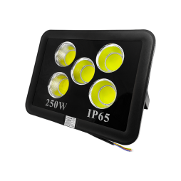 LED floodlight 250W 6500K 5COB IP65 14100LM 180-265V black LMP36-250 Lemanso