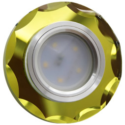 Spot Lemanso ST153 yellow-chrome GU5.3