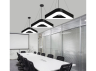 LED pendant lamp DSO 16U-48-001 Hollow Triangle 0.6m 48W 185-265V 6500K pendant figured