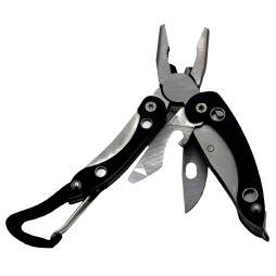Multitool keychain LEMANSO LTL80014 black