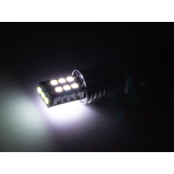 LED car lamp T20-2835-15smd white 12V LEDUA