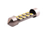 LED car lamp S85-36mm-8smd 2835 black board white 12V LEDUA