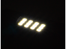 LED car lamp S85-41mm-12smd 2835 black board white 12V LEDUA