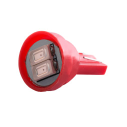 LED car lamp T10-5630-2smd red 12V LEDUA