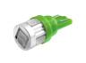 LED car lamp T10-5630-6smd green 12V LEDUA