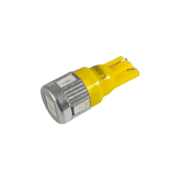 LED car lamp T10-5630-6smd yellow 12V LEDUA