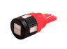 LED car lamp T10-5630-6smd red 12V LEDUA