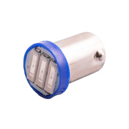 LED car lamp BA9S-7020-3SMD blue 12V LEDUA