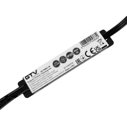 Micro contactless switch with two sensors 12-24V Black GTV AE-WBE2-20