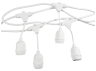 Belt-light LED garland IP65 220-240V 20xE27 + cable 10m + plug (IP44) / white LMA8010 (connecting) only LED Lemanso