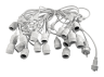 Belt-light LED garland IP65 220-240V 20xE27 + cable 10m + plug (IP44) / white LMA8010 (connecting) only LED Lemanso