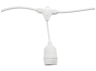 Belt-light LED garland IP65 220-240V 20xE27 + cable 10m + plug (IP44) / white LMA8010 (connecting) only LED Lemanso