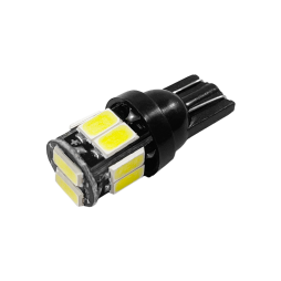 LED car lamp T10-5630-10smd white 12V LEDUA