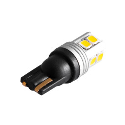LED car lamp T10-2835-10smd white 12V LEDUA
