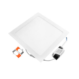 LED recessed DownLight 18w 220V square 6400k