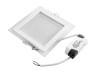 LED recessed DownLight square lamp 220V SMD24/012/003S cw,ww,w 12W(glass)