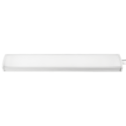 LED lamp for lighting furniture shelves surface-mounted 12V/DC 1.44W 100 mm white light white wire LEDUA