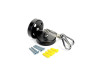 Set for suspended installation of linear light VIDEX HB022 Black