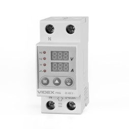 Voltage and current control relay VIDEX RESIST 145-300V 1-63A