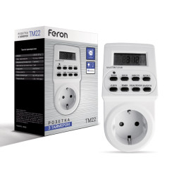 Socket with timer Feron TM22