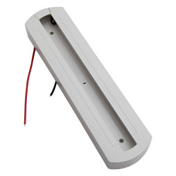 Track platform 2 WAY Lemanso incl. ABS oval, white / LM3229 fireproof