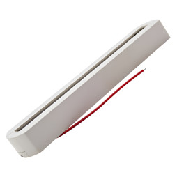 Track platform 2 WAY Lemanso incl. ABS oval, white / LM3229 fireproof