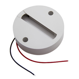 Track pad 2 WAY Lemanso cover PC circle, white / LM3227 fireproof