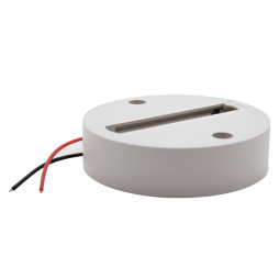 Track pad 2 WAY Lemanso cover PC circle, white / LM3227 fireproof