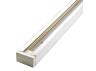 Track (rail) 2m 2WAYS Lemanso white for track lights / LM511