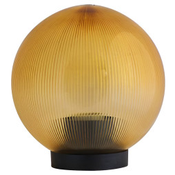 Ball diameter 150 gold prismatic Lemanso PL2102 max. 25W + base with E27