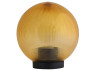 Ball diameter 150 gold prismatic Lemanso PL2102 max. 25W + base with E27
