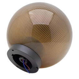 Ball diameter 200 tea prismatic Lemanso PL2115 max. 25W + base with E27