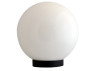 Ball diameter 250 white Lemanso PL2104 max. 25W + base with E27